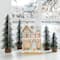 Glitzhome® 11.75" Christmas Macaron Resin Village Table Decor